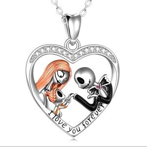 COPY - I Love You Forever Nightmare Before Christmas Jack Skellington & Sally N…